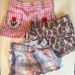 Colorful Kids Shorts Set